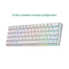 Keyboards ROYAL KLUDGE RK84 75% RGB Triple Mode Mechanical Keyboard BT5.0/2.4G/USBC 84 Hot Swappable Wireless Gamer Keyboard