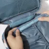 Borsa di stoccaggio di richiamo portatile Mesh Divisore Strumenti per maglieria per maglieria per maglieria Organizzatore Case di archiviazione Abbigliamento fai -da -te BASSO