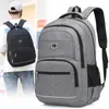 Mode Business Computer Rucksack Vielseitige trendige Student Rucksack Outdoor Freizeit -Männer -Rucksack 240415