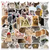 10/50pcs Cat Meme Funny Animals Adesivos Vintage Toy Diy Kids Notebook Latgage Laptrop Lapterator Decals de graffiti