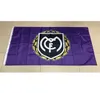 Spanien Ultras Sur FC Flag 5x3ft 150x90cm 100d Polyestertryck inomhus utomhus hängande flagga med mässing grommets 9641159