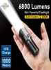 6800 lumens mini lampe de poche à LED puissante xHP50 Batterie intégrée 3 Modes USB Light Flash Light Edc Torch Lampes de poche 9558313