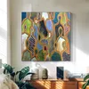 抽象絵画ヒューマン絵画ヒューマンファインアート大きなポスターと印刷キャンバス絵画壁アート画像のための壁アート画像