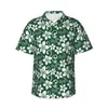 Herren lässige Hemden Magische Forest Beach Hemd Männer Sterne drucken Hawaiian Kurzarm gedruckt elegante übergroße Blusen Geschenkidee