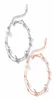 Bracelets à charme perlé à double couche S925 Sterling18K Rose Gol Small Fresh Designer Bijoux pour les femmes Elegant Thanksgiving Day Bra9611696