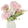 Kwiaty dekoracyjne sztuczny bukiet stół ślubny Centralny element Fałszywe dekoracja kwiatowa dom ślubny