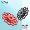 VXM MTB ROAD BIKE 11T 13T 15T 17T Aluminiumlegering Jockey Wheel Bakre Derailleur Ceramic Bear Guide Bicycle Roller