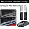 Nuova Porta posteriore Striscia da davanzale / Piatto di protezione Piatto di protezione Piatto posteriore per Toyota Prius 60 Serie 2023 2024 Accessori per auto Q6Z1