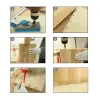 6/8/10/12mm Chromeplate Dowel Centers Woodworking Locator Tools Log Dowel Tips Furniture Positioning Punching Accessories