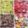 10 stks hars miniaturen snoep charmes zegentas accessoires diy vulling crème gel mobiele telefoon shell lolly loll pack candy charme