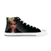 Shoes Hot Hip Hop Rapper Rap Singer Music XXXTentacions Casual Cloth Shoes High Top Comfortable Breathable 3D Print Men Women Sneakers