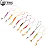 10pcs Telefon Lanyard Lariat Gurtkabel Hummerverschluss Seil Keychains Haken Mobile Set Charms Keyring Bag Zubehör Schlüssel Ring