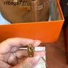 Designer lederen BK -tassen Togo goudbruin 25 30 35 Platinum Bag Gold Silver Buckle