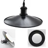 Style industriel Vintage Vind Ufo Metal Lamphade Office Factory Room Room Cafe Restaurant Pendant 260 350 mm Shade Light