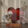 Love Heart Photo Frame Epoxy Mold For Diy Craft Harts Decorative Craft Double Heart Shaped Ornament Silicone Mold Home Decor