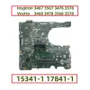 Moderkort 153411 178411 för Dell Inspiron 3467 3567 3476 3576 Vostro 3468 3478 3568 3578 Laptop Motherboard With Celeron i3 i5 CPU