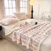 Decken Modeeingang Luxus Teddy Samt verdickte Mittagspause Klimaanlage Decke moderner einfacher Haushalt