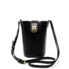 Sac de téléphone à chute de vache polyvalente 2024 Tendance de mode de début de printemps minimaliste Mini One épaule crossbody réel cuir