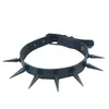 Chokers Gothic Black à pointes punk counchons coule-cols rivets collier de chocker clouté pour femmes hommes de bondage cosplay goth je dhgarden dhuay