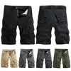 Мужские шорты спорт с карманным 2024 грузовой рабочей одеждой на летних коротких брюк удобно. Случайно пробегает мода Ropa hombre