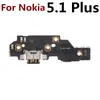 Neues USB -Ladeanschluss -Dock -Anschluss -Mikrofon -Flex -Kabel für Nokia 6 5 5,1 6,1 3,1 plus 3 4,2 3.2 2,2 2,1 1,4 1Plus