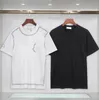 Camisa Basic Circl Basic Designer feminino Bordeiro bordado duplo 100% algodão Tshirts Men S Gráfico Tees Summer Us Size 2xl