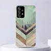 Forest Geometry Wood Nature Soft Case för Samsung Galaxy A51 A71 A50 A70 A21S Telefonomslag A30 A20E A10 A31 A41 A6 A7 A8 A9 Shell