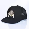 Cool MB Rapper American Bully Hiphop Snapback Caps Pround Bully Owner Flatbill Baseball Hat Pitbull Dog Mom Dad Mesh Hats YF176