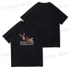 Męska koszulka Masowa Moda Letnia T-shirt Śliczny trend męski swobodny luźny koszulka krótkoterminowa Strtwear Bawełna para T-shirt 8314 T240411
