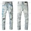 Mäns jeans herrar jeans designer ksubi jeans miri jeans denim jeans med hål mens rak ben blixtlås amari jeans hip hop stretch slim-fit byxor sanna jeans t240411