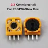 Yuxi 1pcs 3D Sensor de Micro -Switch Analog para PS4 PS5 Controlador 3D Resistores de eixo de Thumbstick Potenciômetro para Xbox One