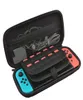 Pour Nintendo Switch Console Console STOCKET DURAGE GAME CARD STOCKATION NS Sacs transportant des caisses Hard Eva Shes Shes Portable Protective Pouch23369159149698216