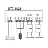 Cyfrowy termostat Hygrostat Kontrola wilgotności Temperatury STC 3028 AC 110V 220V DC 12V Higretretr Sterbler inkubator