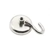 Super Strong Magnets Hook Neodymium Magnet Heavy Duty Epoxy Coating Magnetic Cruise Hooks For Hanging Office Kylmagnet
