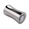 Sieradenzakken kleine tandenstokerhouder dispenser opslag organizer roestvrij staal (zilver)
