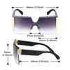 Sunglasses Transparent UV400 Candy Color Oversized Square Sun Glasses Shades Travel Eyewear