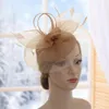 Donne popolari affascinanti cappello da donna piume ritagli di copricapo fatti a mano Elegante copricapo per ragazze per ragazze