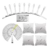 Cables 15pcs Guitar Luthier Tools Set Guitar Radius Gauge String Action Ruler Gauge Feeler Gauge for Guitar Bass Setup Parts