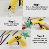 Gun Newacalox USB充電100pcs 7mm Glue Sticks DC 5V 8W MINI GLUEGUN GRAFT DIY TOOL FOR HOME SCHOOLを備えたワイヤレス接着剤ガン