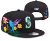 American Baseball Mariners Snapback Los Angeles Hats Chicago La Pittsburgh New York Boston Boston Casquette Sports Champs World Series Regulowane czapki A0