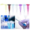 100st 1,5 ml Lab Mini Plast Test Tube Centrifuge Vial Snap Cap Polypropylen Micro Injekt för provlagringsbehållare