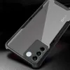 Vivo V27Proケースの場合、アクリル衝撃性coque Vivi V27 Pro V27e V 27 27V Vivov27 E Protect Bumper Phone Cover Capas