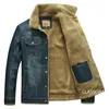 Men Jackets Jackets de inverno Casacos de lã Jeans quentes jaquetas de alta qualidade masculino casual jeans jeans jeans 5xl 240327
