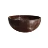 Natural Coconut Bowl handgefertigte Kokosnusssalatschale für Obst Gemüsesalat Schalen Küchen Utensilien Kokosnussschalen