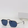New Fashion Design Square Sunglasses 40025U Temples de corde à cadre métal