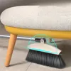 Staubbesen und Staubpannscheibenwischer für Hausreinigungsboden Staub Haar wischen Wasser zum Fegen des Mülls Schaufel Haus Küche Magie Falten