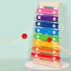 Montessori Baby Toys Kids 3D Puzzles de madeira Aprendendo cedo jogos de bebês brinquedos de madeira educacional para crianças 1 2 3 anos