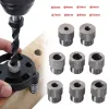 1pc ثقب الجيب ثقب الحفر الأكمام ل doweling jig hole locator دليل الحفر دليل جلبة النجار الأداة الخشبية 3-10mm