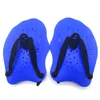 Swimming Paddles w/ Adjustable Straps Professional Swim Hand Paddles Swimming Fins for Training Power Strength Technique