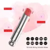 Mute Vibrator Clitoris Stimulator Compact Mini Lipstick Waterproof G-Spot Stimulerande Sexiga leksaker för kvinnlig Masturbator